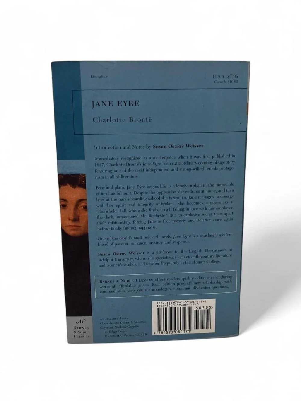 Jane Eyre Charlotte Brontë Barnes & Noble Classic Lit Edition Paperback Book